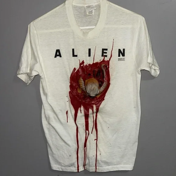 Alien Movie Vintage T Shirt Tshirt Movie Vintage Alien Unisex